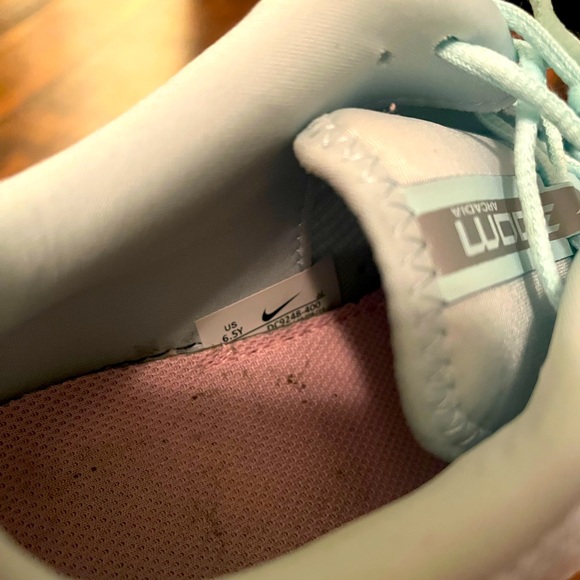 Nike Air Zoom Arcadia Big Kid Youth Size 6.5 Glacier Blue/Pink - Picture 6 of 6